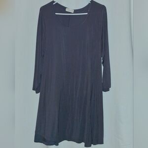Dark Gray Tunic Top Size 3X